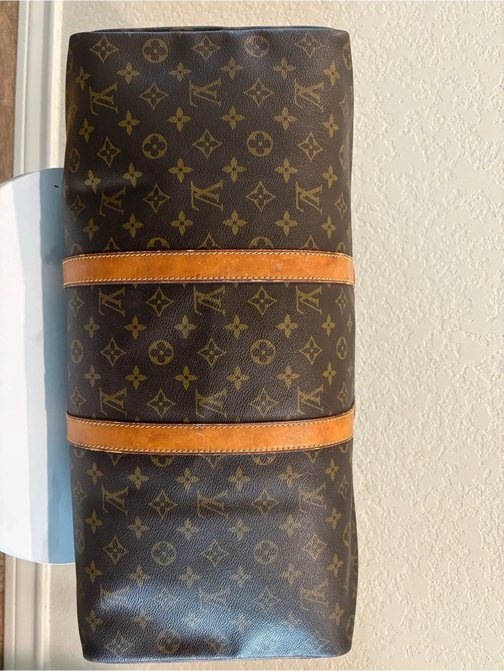 Louis Vuitton Keepall 50 Brown Monogram Boston Duffle Bag - Picture 3 of 15